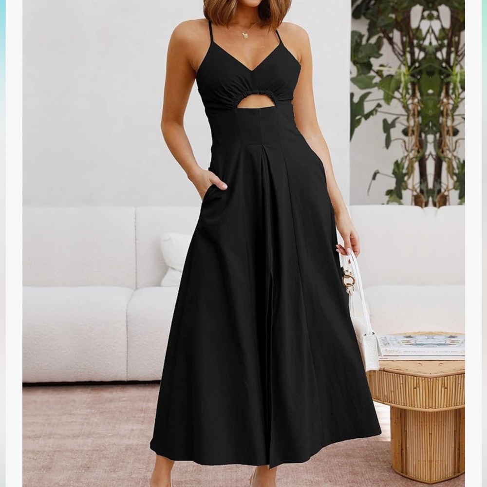 btfbm Black Sleeveless Maxi Dress - Picture 6 of 6